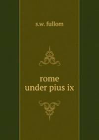 rome under pius ix