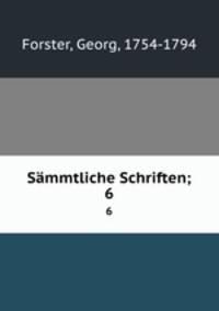 Smmtliche Schriften;. 6