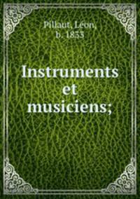 Instruments et musiciens;