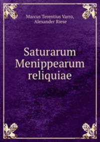 Saturarum Menippearum reliquiae
