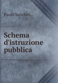 Schema d`istruzione pubblica