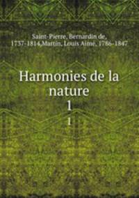 Harmonies de la nature. 1