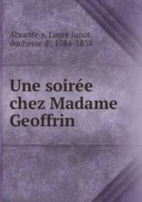 Une soire chez Madame Geoffrin