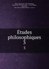 tudes philosophiques. 3
