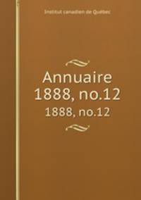 Annuaire. 1888, no.12