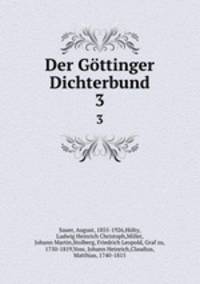 Der Gttinger Dichterbund. 3