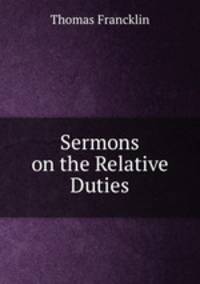 Sermons on the Relative Duties