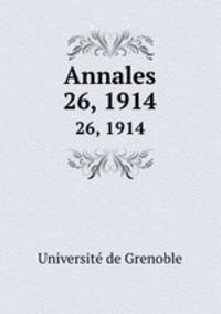 Annales. 26, 1914