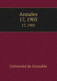 Annales. 17, 1905