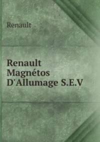 Renault Magntos D`Allumage S.E.V.
