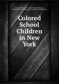 Colored School Children in New York