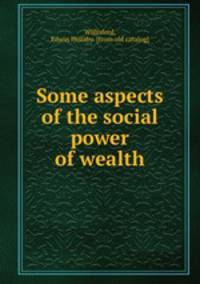 Some aspects of the social power of wealth