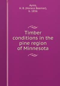 Timber conditions in the pine region of Minnesota