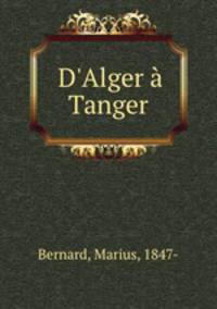 D`Alger Tanger