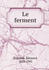 Le ferment