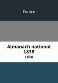Almanach national. 1838