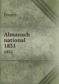 Almanach national. 1831