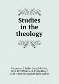 Studies in the theology
