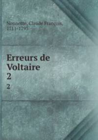 Erreurs de Voltaire. 2