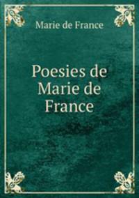 Poesies de Marie de France