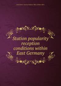 Station popularity & reception conditions within East Germany