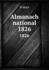 Almanach national. 1826