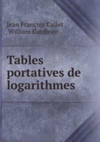 Tables portatives de logarithmes