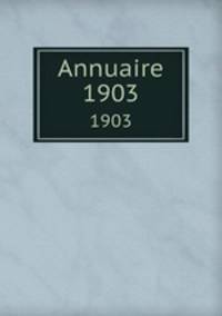 Annuaire. 1903