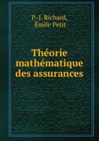 Thorie mathmatique des assurances