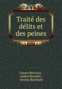 Trait des dlits et des peines