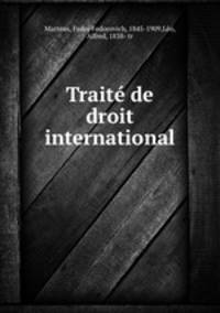 Traite de droit international