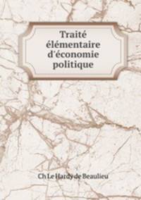 Trait lmentaire d`conomie politique