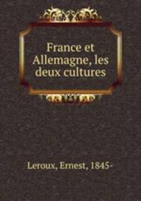 France et Allemagne, les deux cultures