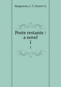 Poste restante : a novel. 1