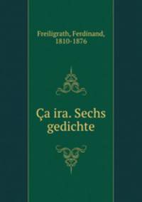 a ira. Sechs gedichte
