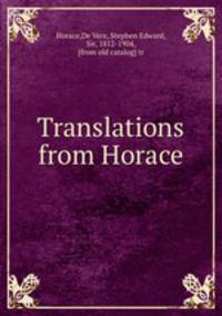 Translations from Horace