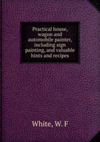 Practical house, wagon and automobile painter, including sign painting, and valuable hints and recipes
