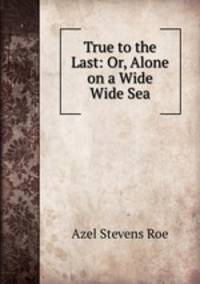 True to the Last: Or, Alone on a Wide Wide Sea