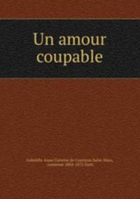 Un amour coupable