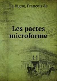 Les pactes microforme
