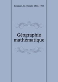 Gographie mathmatique