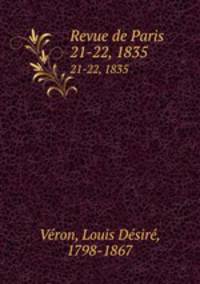 Revue de Paris. 21-22, 1835