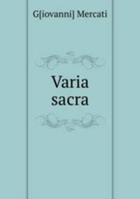 Varia sacra