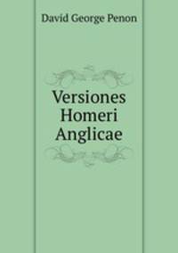 Versiones Homeri Anglicae