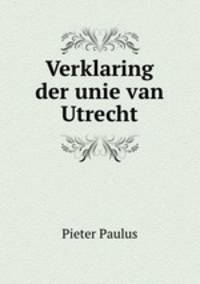 Verklaring der unie van Utrecht