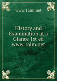 History and Examination at a Glance 1st ed www.1aim.net