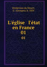 L`glise & l`tat en France. 01