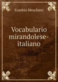 Vocabulario mirandolese-italiano
