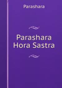 Parashara Hora Sastra