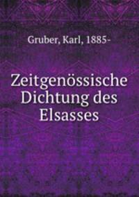 Zeitgenssische Dichtung des Elsasses